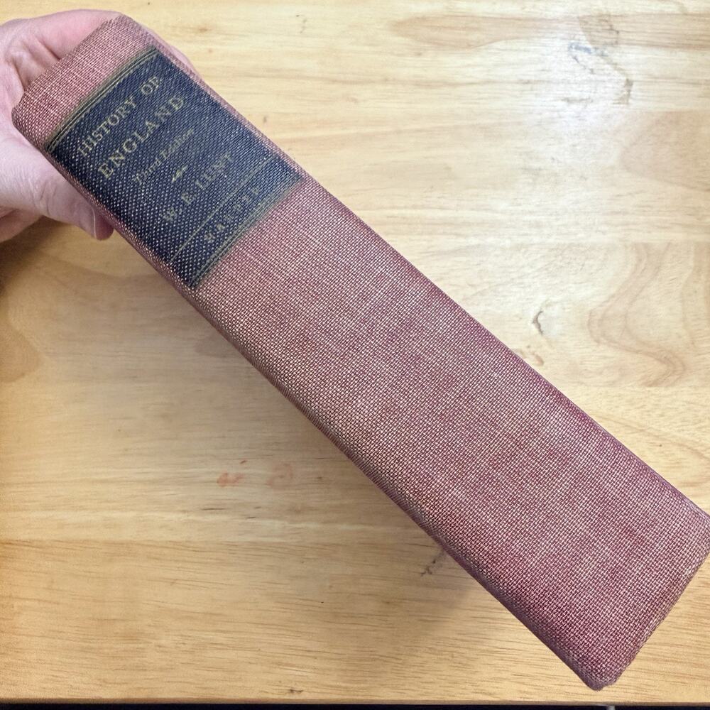 History Of England Harpers Historical Series Hardcover Book By WE Lunt 1945